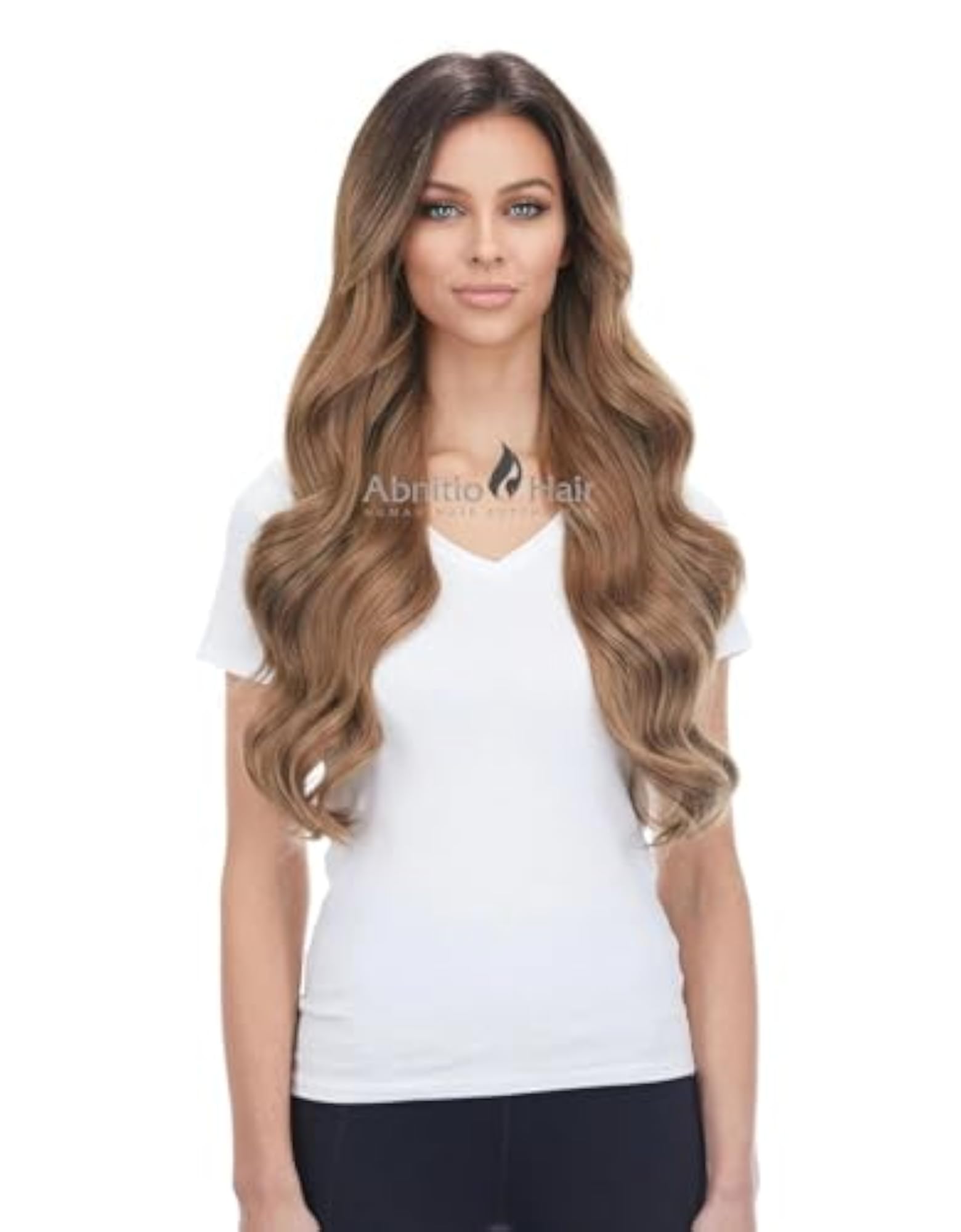 Clip In Volumizer 4, 120g, 26 Inch Ash Brown